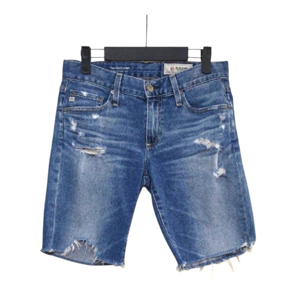 AG Adriano Goldschmied Women's Blue Denim Shorts Size 25R